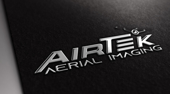 AirTek Silver Foil Mockup